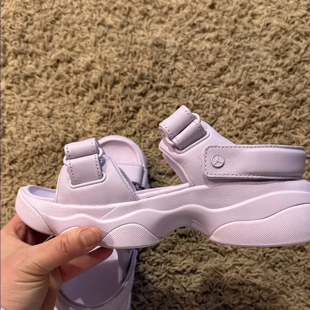 Jordan Lavender Platform Sandals